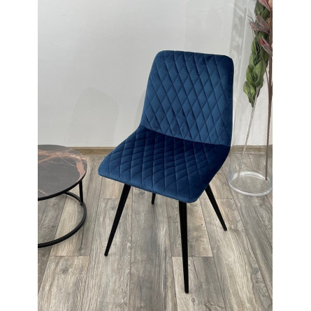 Стул CHILLI-X СИНИЙ 29, велюр / черный каркас, 4 шт/ 1 к, М-City