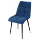 Стул CHIC-Q синий 29, велюр / черный каркас 4 шт/ 1 к, М-City