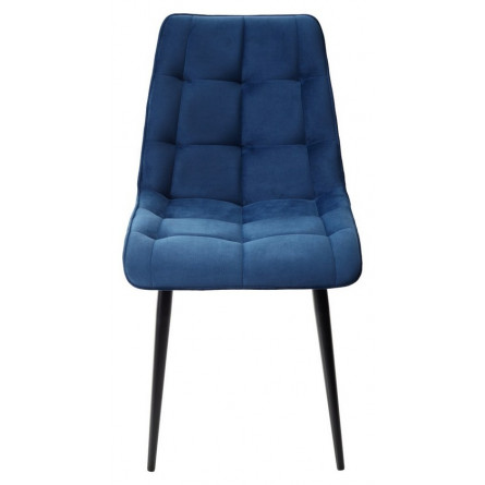 Стул CHIC-Q синий 29, велюр / черный каркас 4 шт/ 1 к, М-City