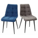 Стул CHIC-Q синий 29, велюр / черный каркас 4 шт/ 1 к, М-City Стул CHIC-Q синий 29, велюр / черный каркас 4 шт/ 1 к, М-City