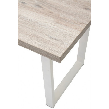 Стол ЛОФТ Дуб Анкона/ Белый 138 М-City