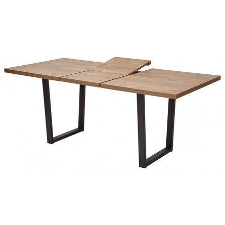 Стол ЛОФТ Дуб Канзас/ Черный 138 М-City