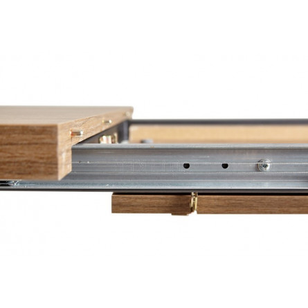 Стол ЛОФТ Дуб Канзас/ Черный 138 М-City