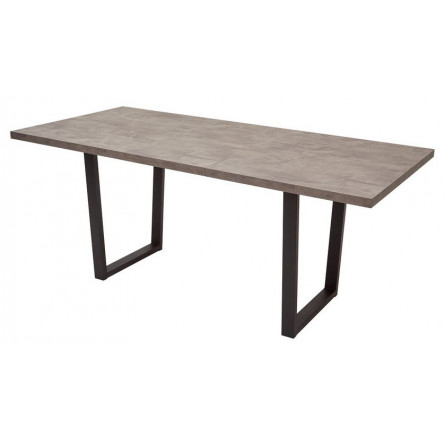 Стол ЛОФТ Оникс/ Черный 138 М-City