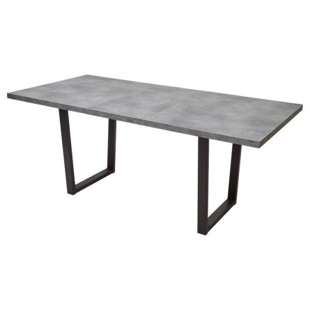 Стол ЛОФТ Бетон Портленд/ Черный 138 М-City