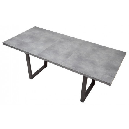 Стол ЛОФТ Бетон Портленд/ Черный 138 М-City