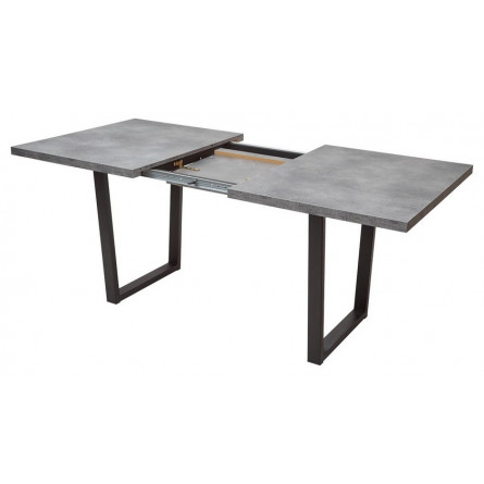 Стол ЛОФТ Бетон Портленд/ Черный 138 М-City