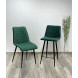 Стул Поль зеленый 19, велюр / черный каркас М-City Стул Поль зеленый 19, велюр / черный каркас М-City