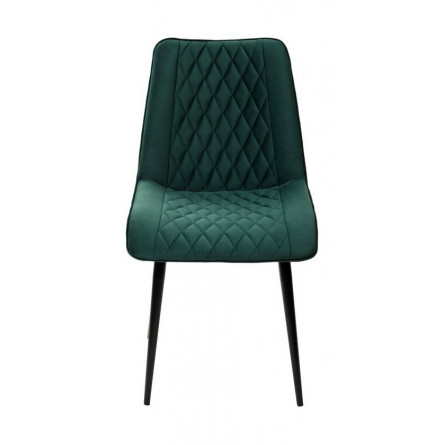 Стул Поль зеленый 19, велюр / черный каркас М-City