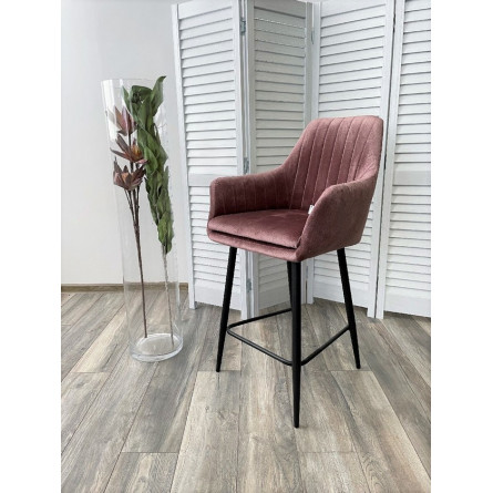 Полубарный стул Роден Blitz 08 Сиреневый, велюр (H65cm), M-City