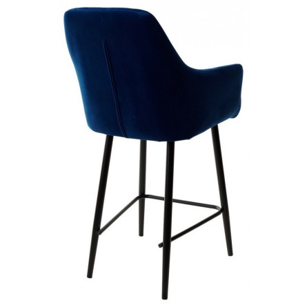 Полубарный стул Роден Premier 22 Синий, велюр (H65cm), M-City