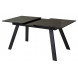 Стол Морис 140 ДАРК, стекло / ЧЕРНЫЙ М-City Стол Морис 140 ДАРК, стекло / ЧЕРНЫЙ М-City