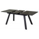 Стол Морис 140 ДАРК, стекло / ЧЕРНЫЙ М-City Стол Морис 140 ДАРК, стекло / ЧЕРНЫЙ М-City