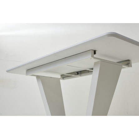 Стол Прага 120 БЕЛЫЙ МРАМОР FC13 CLEAF, пластик / БЕЛЫЙ, КАМЕНЬ СВЕТЛЫЙ М-City