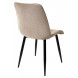 Стул Поль бежевый 5, велюр / черный каркас, 4 шт./ 1 к. М-City Стул Поль бежевый 5, велюр / черный каркас, 4 шт./ 1 к. М-City