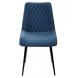 Стул Поль синий 29, велюр / черный каркас, 4 шт./ 1 к. М-City Стул Поль синий 29, велюр / черный каркас, 4 шт./ 1 к. М-City