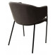Стул DILL RU-12 коричневый антрацит/ черный каркас, М-City Стул DILL RU-12 коричневый антрацит/ черный каркас, М-City