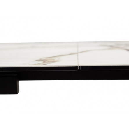 Стол IVAR 180 MARBLES KL-188 Контрастный мрамор, итальянская керамика М-City