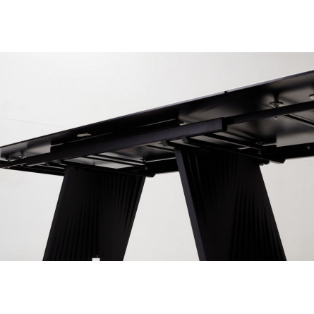 Стол IVAR 180 MARBLES KL-188 Контрастный мрамор, итальянская керамика М-City