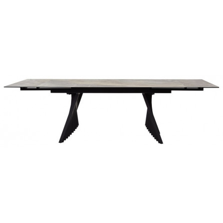 Стол IVAR 180 MARBLES KL-80 Серый мрамор, итальянская керамика М-City