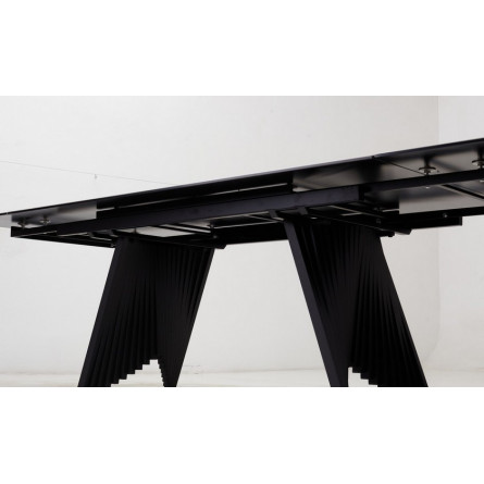 Стол IVAR 180 MARBLES KL-80 Серый мрамор, итальянская керамика М-City