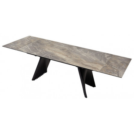 Стол IVAR 180 MARBLES KL-80 Серый мрамор, итальянская керамика М-City