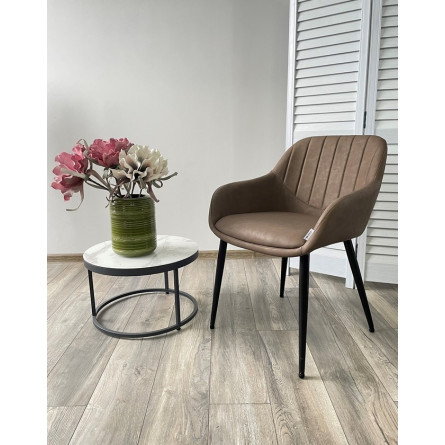 Стул CARROT RU-13 Молочный шоколад, PU М-City