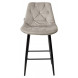 Полубарный стул YAM G062-37 светло-серый, велюр (H65cm) М-City Полубарный стул YAM G062-37 светло-серый, велюр (H65cm) М-City