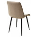 Стул CHIC VF-01/ VF-02 светло-бежевый/ бежевый, ткань/ черный каркас М-City Стул CHIC VF-01/ VF-02 светло-бежевый/ бежевый, ткань/ черный каркас М-City