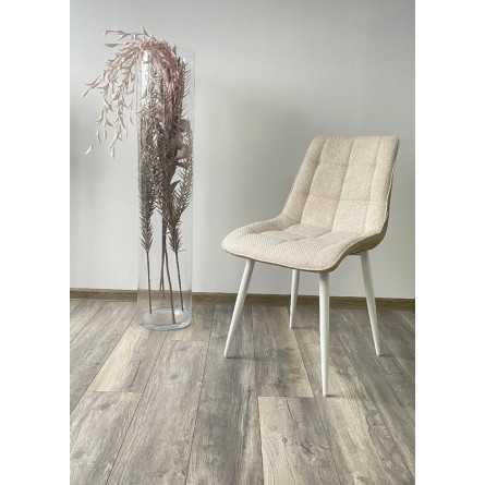 Стул CHIC TRF-11 светло-бежевый/ RU-16 бежевый винтаж/ белый каркас М-City