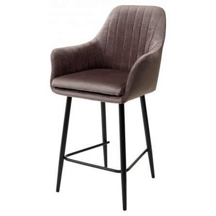 Полубарный стул Роден Blitz 06 Молочный шоколад, велюр (H65cm), M-City