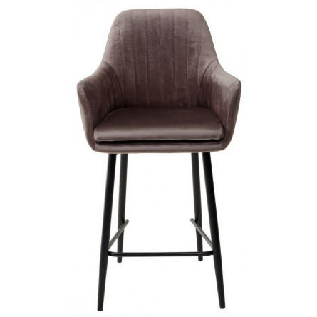 Полубарный стул Роден Blitz 06 Молочный шоколад, велюр (H65cm), M-City