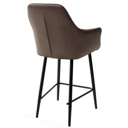 Полубарный стул Роден Blitz 06 Молочный шоколад, велюр (H65cm), M-City