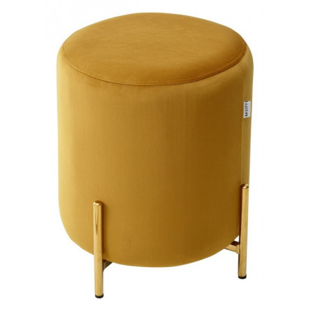 Пуф для гостиной RICE BLUVEL-68 YELLOW / GOLD М-City