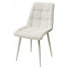 Стул CHIC WZ2042-01 молочный фактурный велюр/ белый каркас М-City