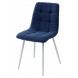 Стул CHILLI UF860-14B полночный синий, ткань/ белый каркас М-City