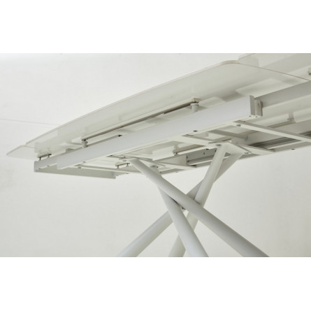 Стол RIVOLI 140 GLOSS LUXURY PANDORA SINTERED STONE/ WHITE М-City