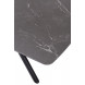 Стол RIVOLI 140 MATT BLACK MARBLE SINTERED STONE/ BLACK М-City Стол RIVOLI 140 MATT BLACK MARBLE SINTERED STONE/ BLACK М-City
