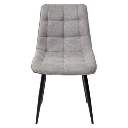 Стул CHIC 1983-07 серый/ RU-07 серая сталь/ черный каркас М-City