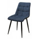 Стул CHIC 1983-86 темно-синий меланж/ RU-03 синяя сталь/ черный каркас М-City