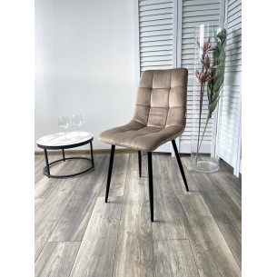 Стул CHILLI BLUVEL-40 BEIGE, велюр М-City