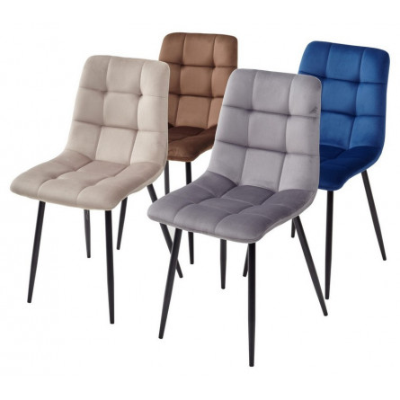 Стул CHILLI G062-49 синий, велюр М-City