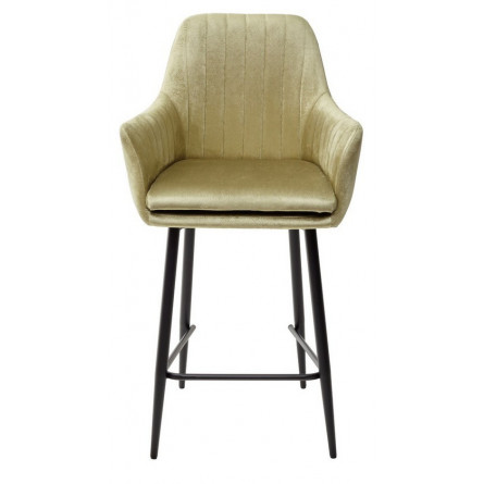 Полубарный стул Роден Blitz 17 Лайм, велюр (H65cm), M-City