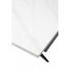 Стол FORIO 160 MATT WHITE MARBLE SINTERED STONE/ BLACK М-City Стол FORIO 160 MATT WHITE MARBLE SINTERED STONE/ BLACK М-City