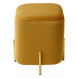 Пуф для гостиной ARES BLUVEL-68 YELLOW / GOLD М-City Пуф для гостиной ARES BLUVEL-68 YELLOW / GOLD М-City