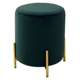 Пуф для гостиной RICE BLUVEL-78 GREEN / GOLD М-City