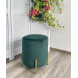 Пуф для гостиной RICE BLUVEL-78 GREEN / GOLD М-City Пуф для гостиной RICE BLUVEL-78 GREEN / GOLD М-City