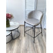 Полубарный стул WENDY BLUVEL-03 LIGHT GREY (H65), велюр М-City Полубарный стул WENDY BLUVEL-03 LIGHT GREY (H65), велюр М-City