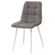 Стул CHILLI RU-07 серая сталь, PU/ белый каркас М-City