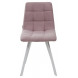 Стул CHILLI SQUARE UF860-04B сиреневый, ткань/ белый каркас М-City Стул CHILLI SQUARE UF860-04B сиреневый, ткань/ белый каркас М-City